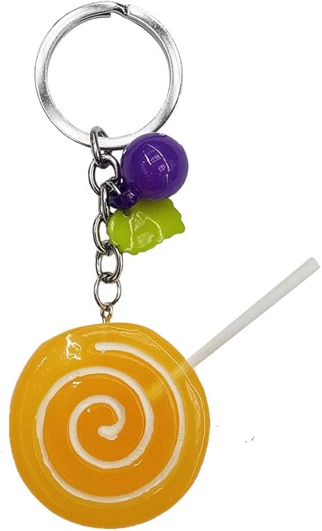 Amazon.co.jp: [sslink] バッグチャーム ペロペロキャンディー